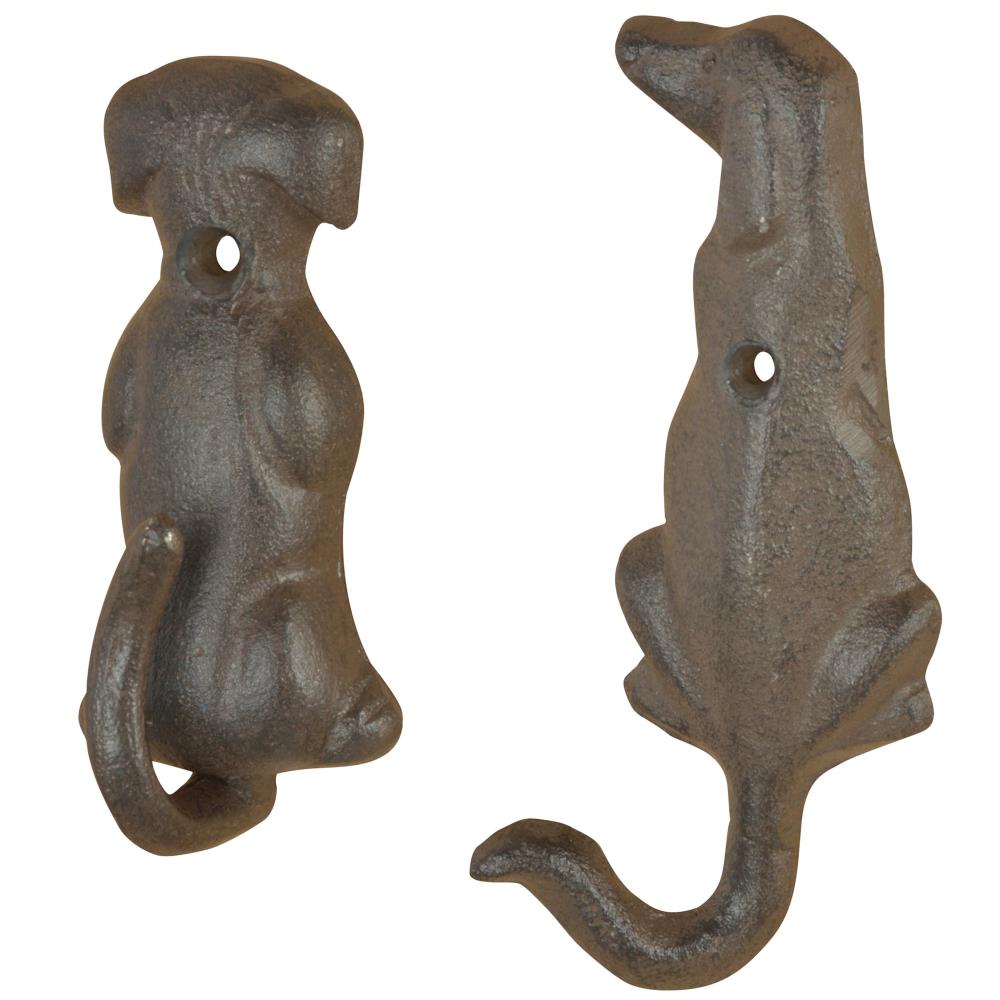 Assortiment van 2 haken hondenstaart
