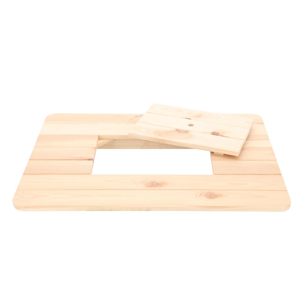 Blanke bierkrattafel