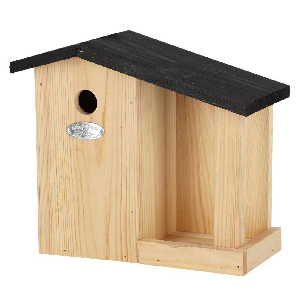 Nestkast en voedertafel 2-in-1