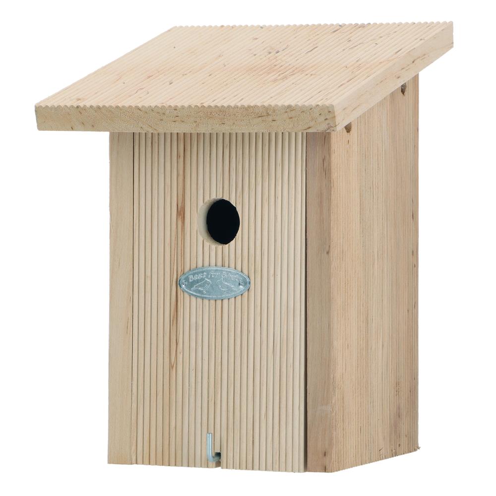 Pimpelmees nestkast in cadeaudoos