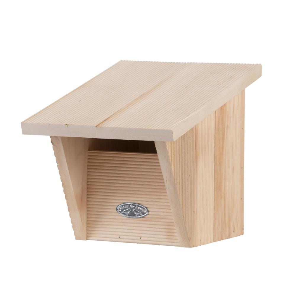 Roodborst nestkast in cadeaudoos