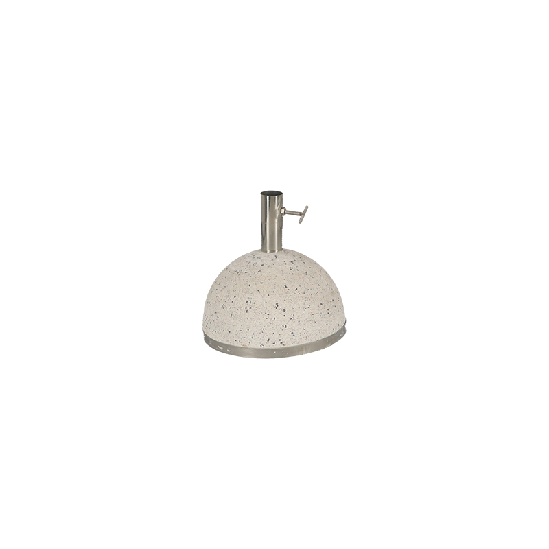 Witte parasolvoet granito S