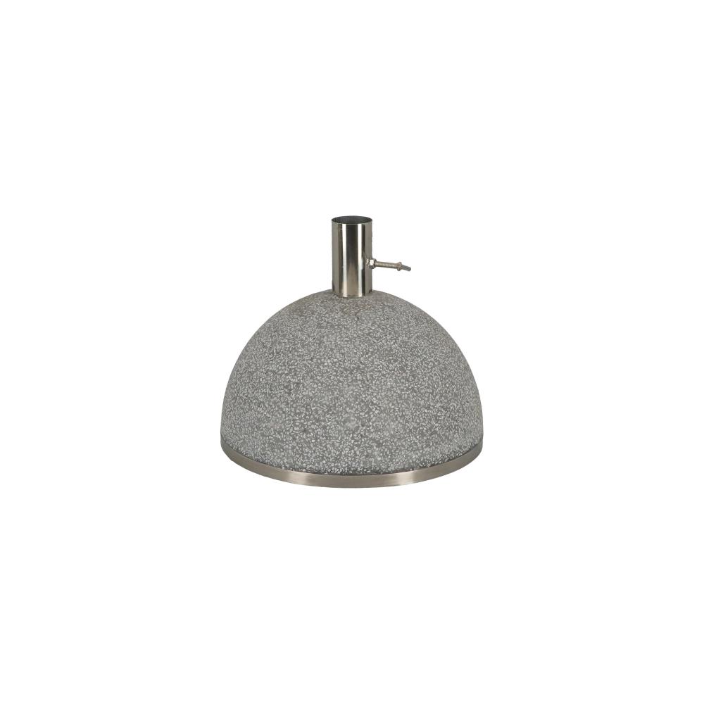Lichtgrijze parasolvoet granito M