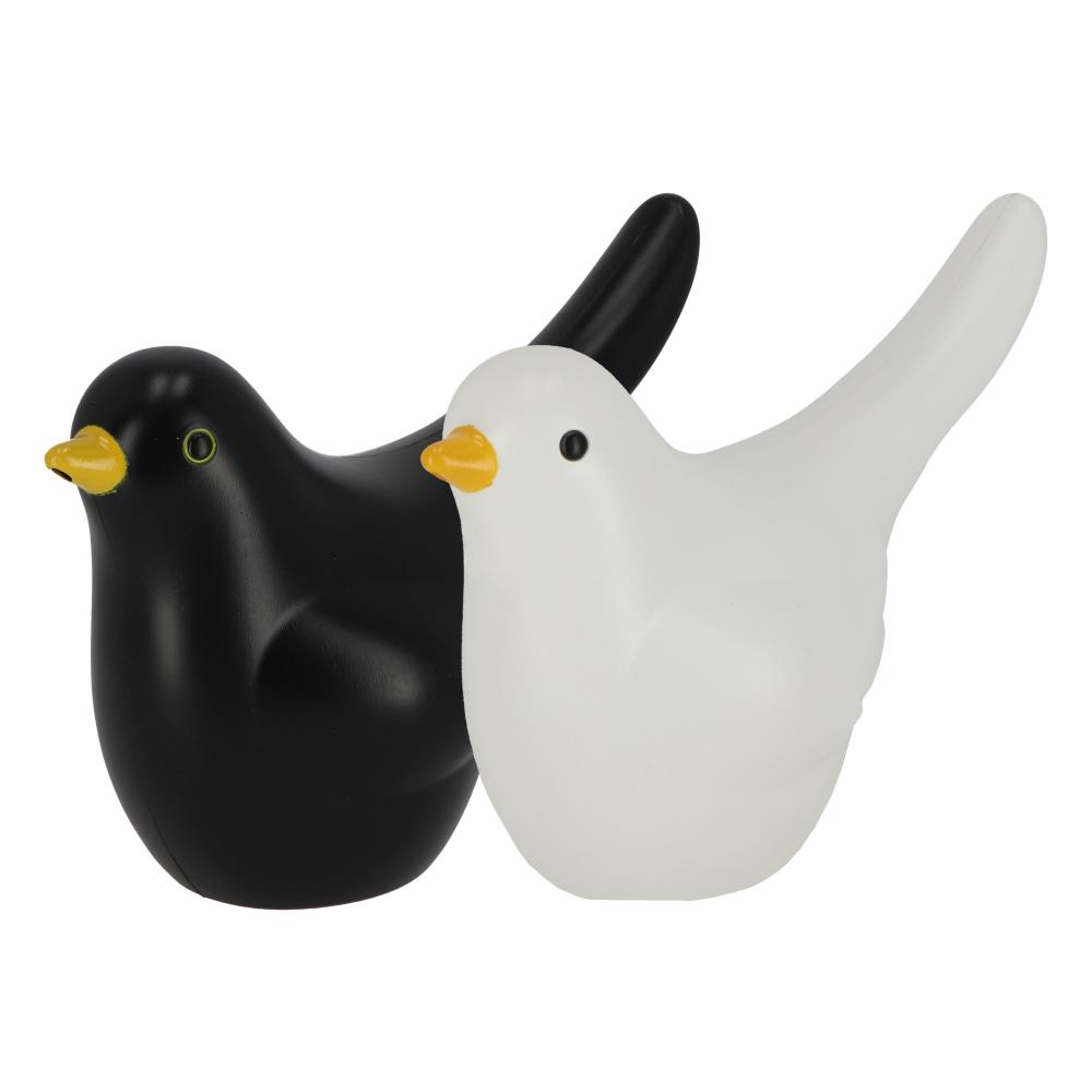 Assortiment van 2 gieters vogels