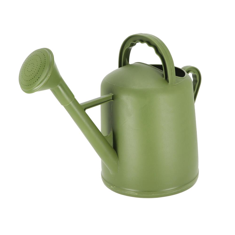 Groene kunststoffen buitengieter L