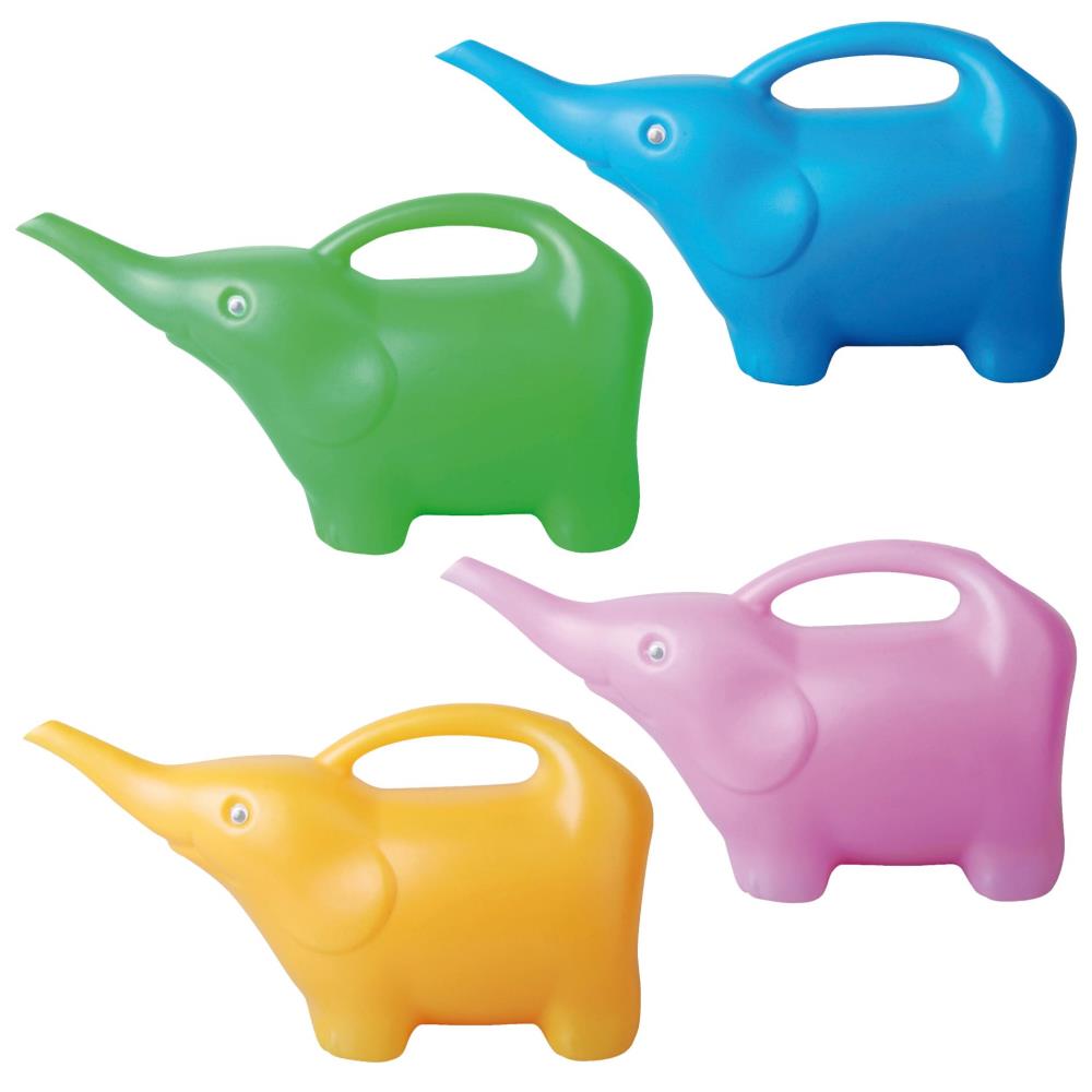 Assortiment van 4 gieters olifanten