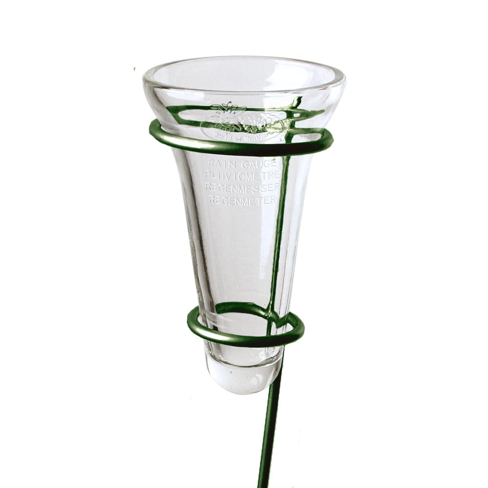 Groene regenmeter