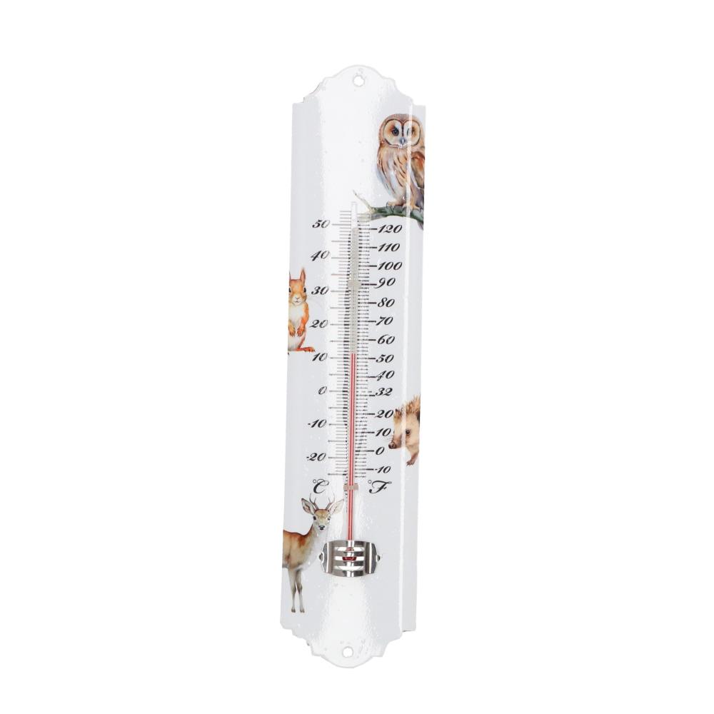 Aquarel thermometer bosdieren
