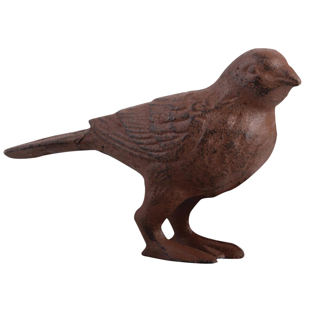 Tuinbeeld gietijzeren vogel L