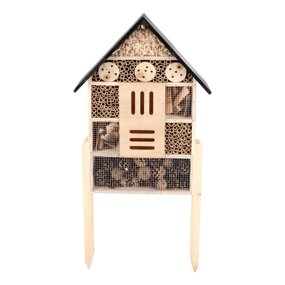 Basic insectenhotel op paal L