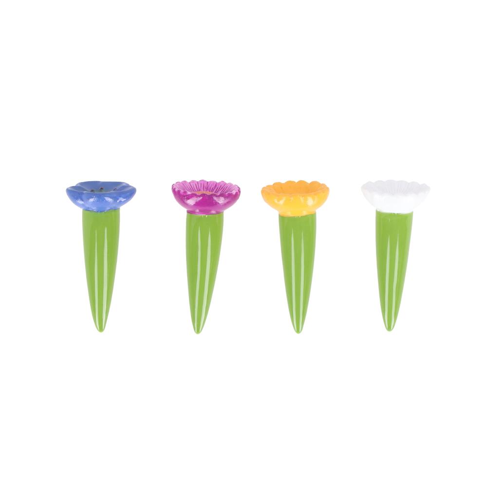 Assortiment van 4 insectendrinkschaaltjes bloemen
