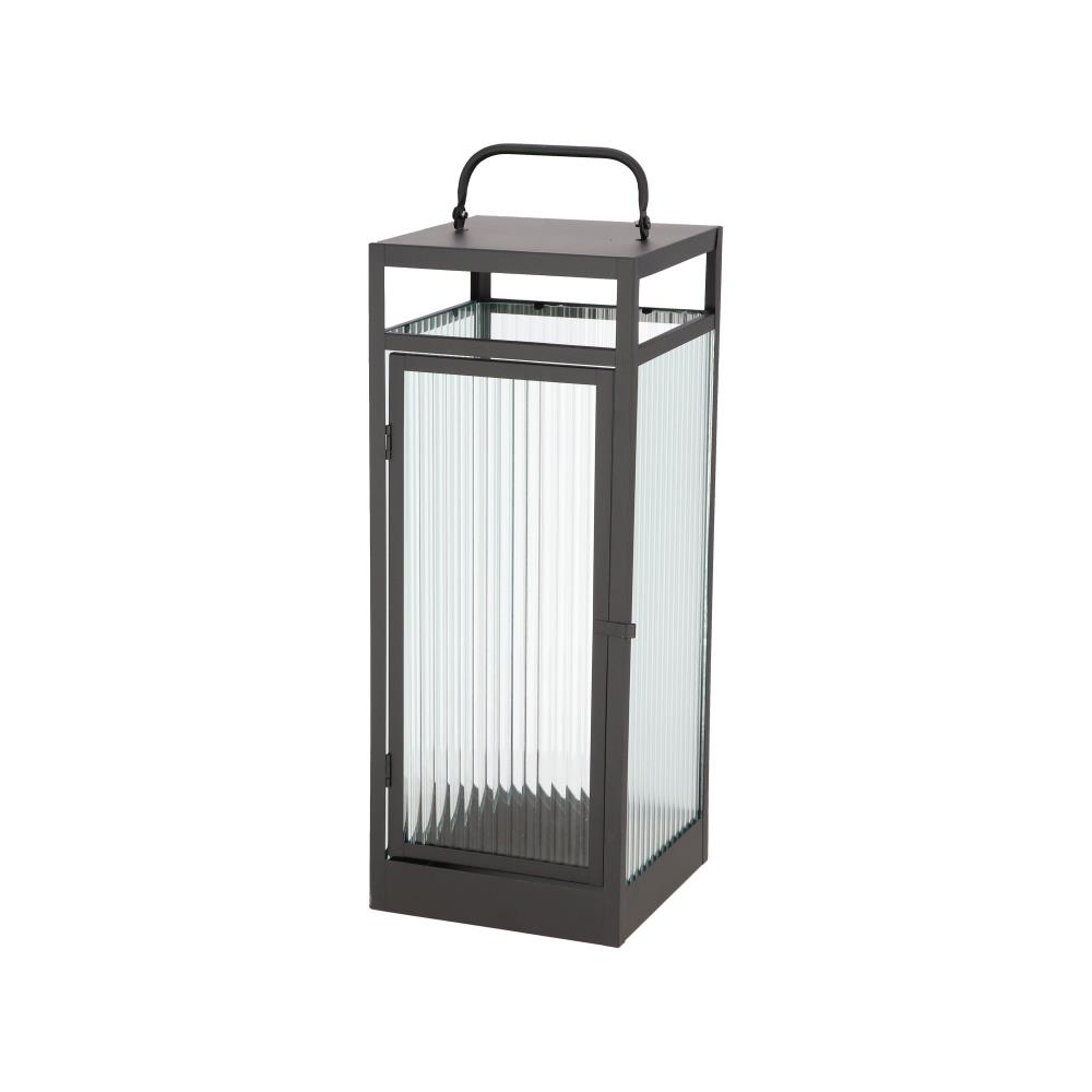 Lantaarn ribbelglas M
