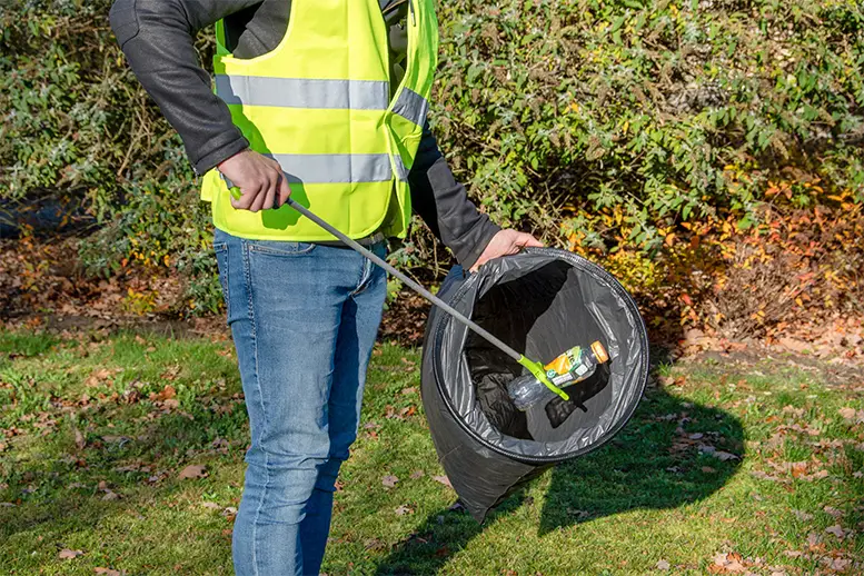 Afval verzamelen en verminderen